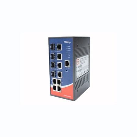 Oring Networking Rugged 4x 10/100/1000TX + 4x 100/1000 Combo(RJ45/SFP) support DDM IGS-3044GC